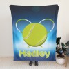 Tennis Ball Flannel Blanket