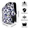 Blue Trucks Tractors All Over Print Children S Backpack