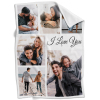 B-437-6 I Love You Blanket