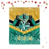 Light Green Gold Cheer Cheerleader Thickened Flannel Blanket