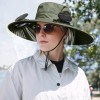 Army Green Solar Powered Fan Hat