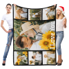 B261-7 I Love You EN Blanket
