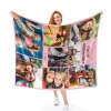 B070-7 photo Happy Birthday DE Blanket