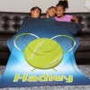 Tennis Ball Flannel Blanket