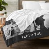 B-UK242-6 I Love You Blanket