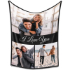 B-404-3 Couple-I Love You Blanket