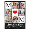 L-005-6 MOM Heart Blanket