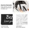 L-005-6 MOM Heart-Black Blanket