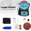 Light Blue Cheer Cheerleader Drawstring Backpack