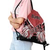 Cheer Deep Red Cheerleaders Drawstring Backpack