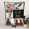 B-Q196D-5 Couple Blanket