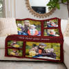 QH-182-6A Family We love you mom Blanket