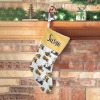 Construction Tractor Truck Christmas Stocking