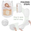 Sweet Sleeping Teddy Bear Laundry Basket