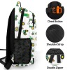 Green Tractor Truck All Over Print Children S Backpack