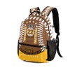 Baseball Brown Gold All Over Print Children S Backpack