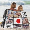 L-005-6 MOM Heart Blanket