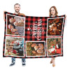 QH-235-5 Merry Christmas Blanket
