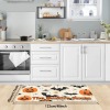 Pumpkin Bat Spider Halloween Kitchen Mat 48"x17"