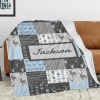 WOODLAND1 Flannel Blanket