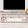 Watercolor Wildflowers Personalized Script Name Desk Mat Desk Mat