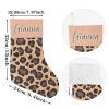 Leopard Print Christmas Stocking