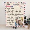 B-289-Text mail-Dad-1 Blanket