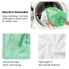 L-004-Text Green Blanket