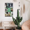 Pet Dog Friend Photo Magnetic Light Wood Wooden Frame Hanger for Photo