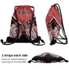 Cheer Deep Red Cheerleaders Drawstring Backpack