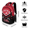 Red Cheer Cheerleader All Over Print Children S Backpack