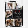 B-426-5 Couple-I Love You Blanket