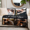 B-425-4 Couple-I Love You Blanket