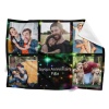 B-122-5 FR Joyeux Anniversaire Papa Blanket
