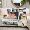 B-430-9 Couple-I Love You Blanket