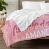 L-004-Text Red Blanket
