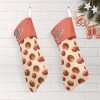 Basketball Pattern Christmas Stocking