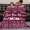 L-BA014-Text I Love You Mom 300dpi 50x70in Burgundy Blanket