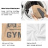 Grey Gymnastics Flannel Blanket