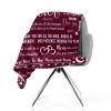 B-BA001 ifungift Mom Burgundy Blanket
