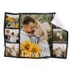 B-347-7 I Love You EN Blanket