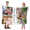 B-435-3 Mom Kid Love Blanket