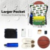 Green Tractor Truck Drawstring Backpack