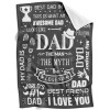 B-331 DAD-Grey Blanket