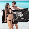 Beautiful Mermaid with Moon Beach Towel