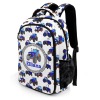 Blue Trucks Tractors All Over Print Children S Backpack