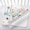 Swan Baby Swaddle Blanket 40"x40"