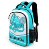 Sky Blue Cheer Cheerleader All Over Print Children S Backpack