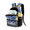 Blue Black Gold All Over Print Children S Backpack