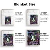 L-004-Text Starry Sky Blanket